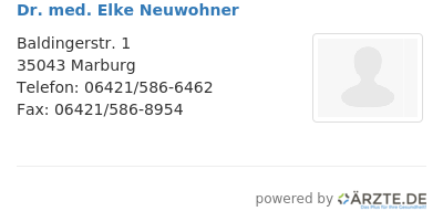 Dr med elke neuwohner 565622