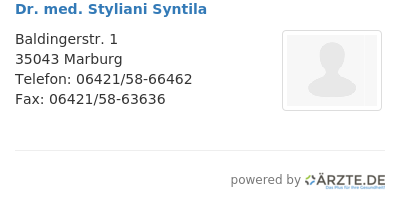 Dr med styliani syntila