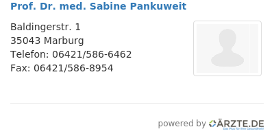 Prof dr med sabine pankuweit