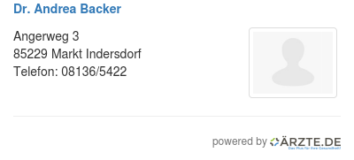 Dr andrea backer