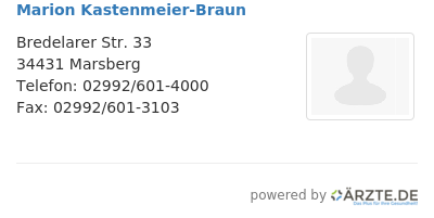 Marion kastenmeier braun