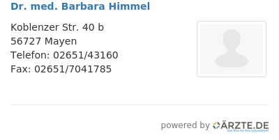 Dr med barbara himmel 576018