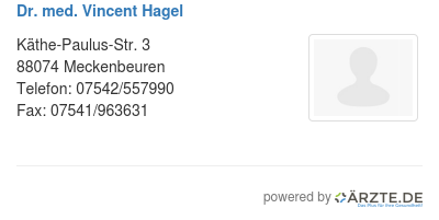 Dr med vincent hagel 562185