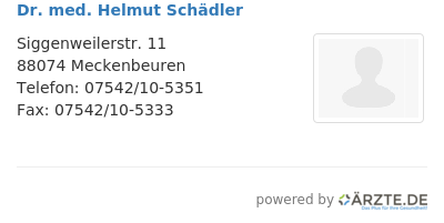 Dr med helmut schaedler