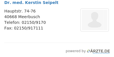 Dr med kerstin seipelt