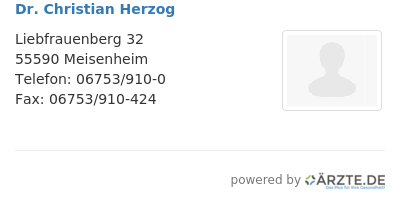 Dr christian herzog