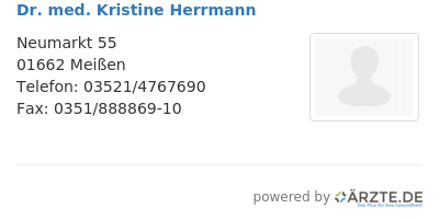 Dr med kristine herrmann