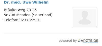 Dr med uwe wilhelm 650462