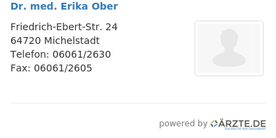 Dr med erika ober