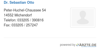 Dr sebastian otto
