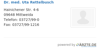 Dr med uta rettelbusch