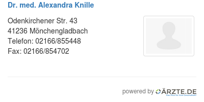 Dr med alexandra knille 586860