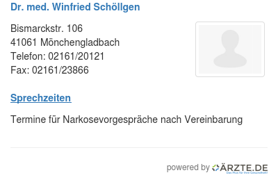 Dr med winfried schoellgen