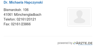 Dr michaela hapczynski