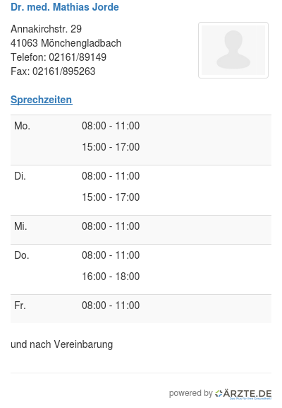 Dr med mathias jorde