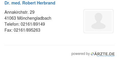 Dr med robert herbrand