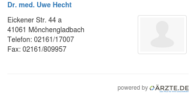 Dr med uwe hecht 253524