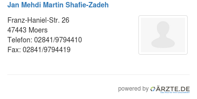 Jan mehdi martin shafie zadeh
