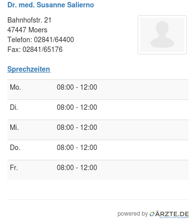 Dr med susanne salierno