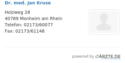 Dr med jan kruse 513035
