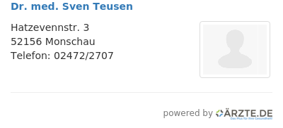 Dr med sven teusen