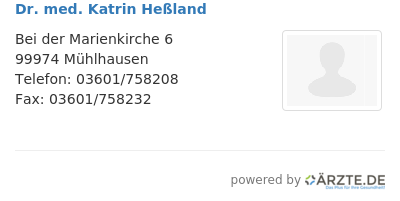 Dr med katrin hessland