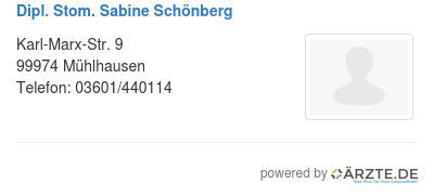 Dipl stom sabine schoenberg