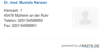 Dr med mustafa narwan 555195