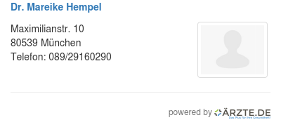 Dr mareike hempel 597204