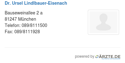 Dr ursel lindlbauer eisenach