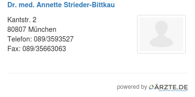 Dr med annette strieder bittkau