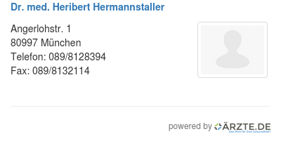 Dr med heribert hermannstaller