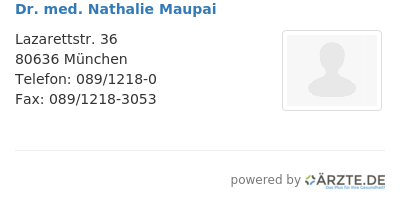 Dr med nathalie maupai