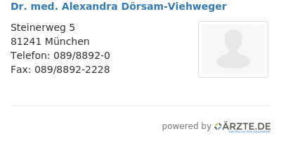 Dr med alexandra doersam viehweger