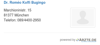 Dr romeo koffi bugingo