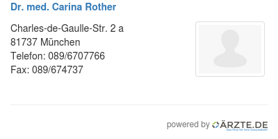 Dr med carina rother