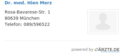 Dr med hien merz