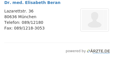 Dr med elisabeth beran