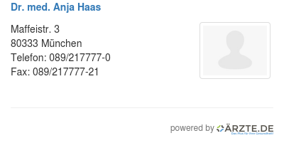 Dr med anja haas 572368