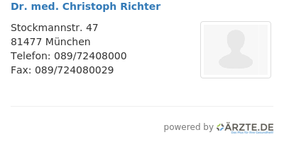 Dr med christoph richter 253937