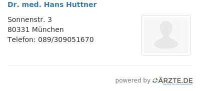 Dr med hans huttner