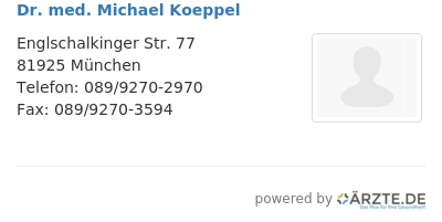 Dr med michael koeppel