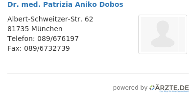 Dr med patrizia aniko dobos