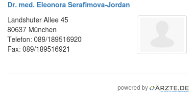 Dr med eleonora serafimova jordan 544827