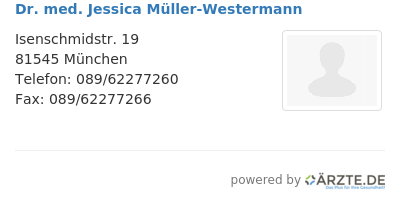 Dr med jessica mueller westermann