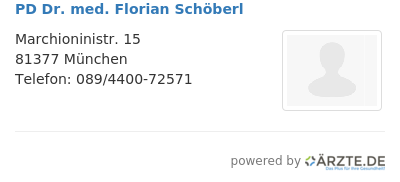 Pd dr med florian schoeberl
