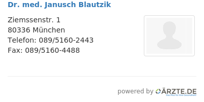 Dr med janusch blautzik