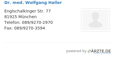 Dr med wolfgang haller 562466