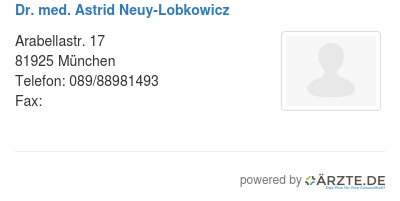 Dr med astrid neuy lobkowicz