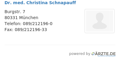 Dr med christina schnapauff 3b927724 56b4 493d a3a8 728dafea7ce3